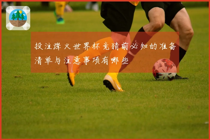 投注烽火世界杯竞猜前必知的准备清单与注意事项有哪些