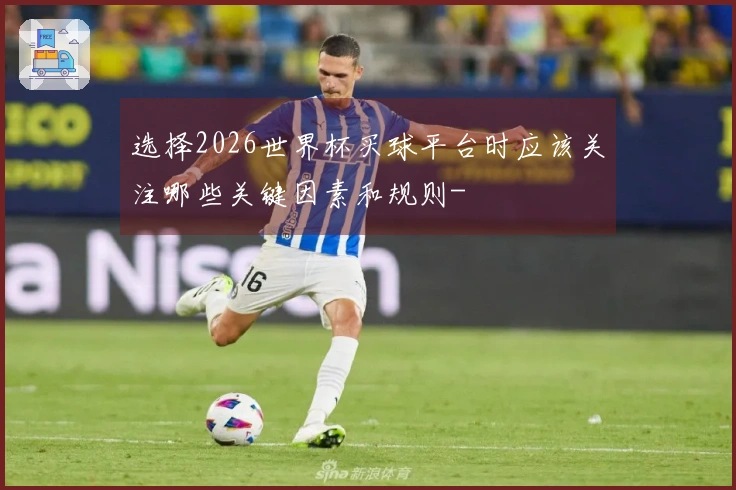 选择2026世界杯买球平台时应该关注哪些关键因素和规则-